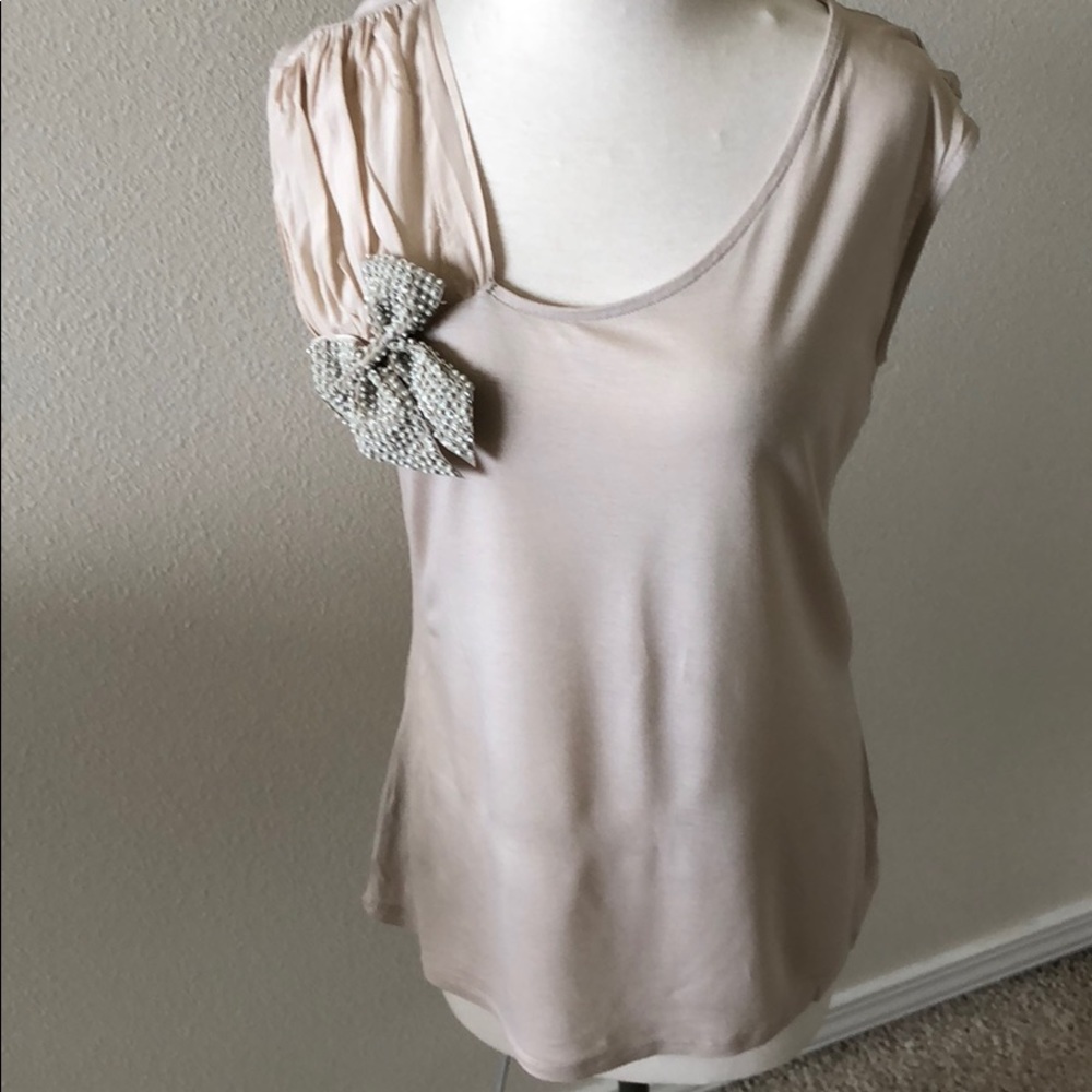 Beautiful top with embellishments!